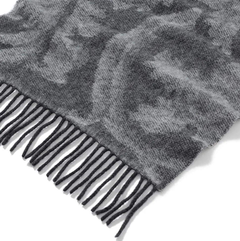 Roman Acanthus Scrolls Reversible Unisex Wool Scarf