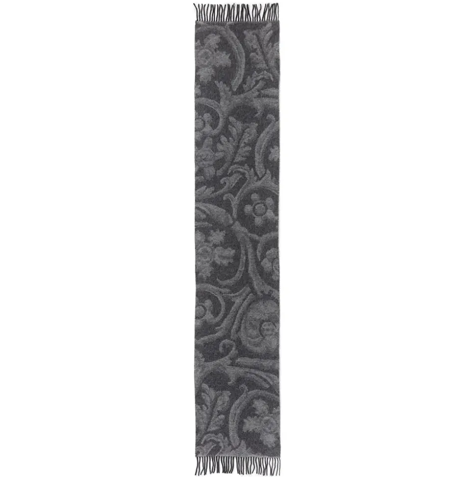 Roman Acanthus Scrolls Reversible Unisex Wool Scarf
