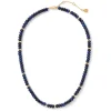 Royal Egyptian Beaded Lapis Necklace