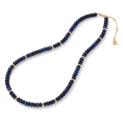 Royal Egyptian Beaded Lapis Necklace