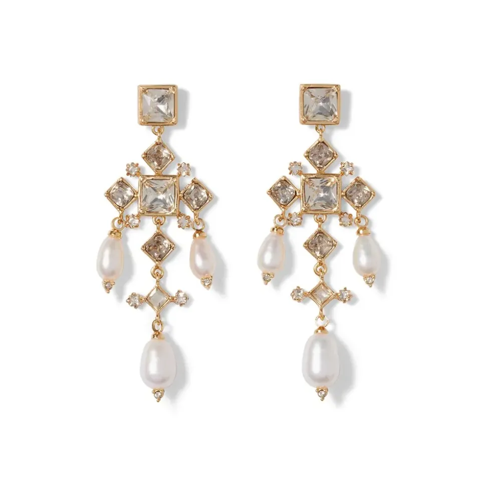 Royal Tudor Chandelier Earrings