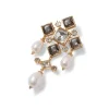 Royal Tudor Pearl Chandelier Brooch
