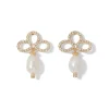 Royal Tudor Pearl Drop Earrings