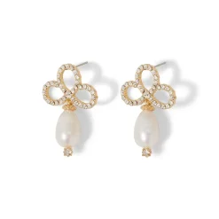 Royal Tudor Pearl Drop Earrings
