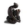 Seated Female Nude Sculpture