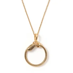 Serpentine Pendant Necklace
