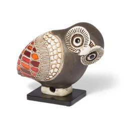 Small Corinthian Owl Sculpture