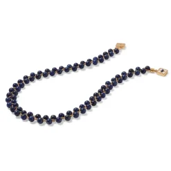 Spanish Baldric Lapis Braided Necklace