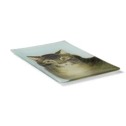 The Favorite Cat Glass Tray