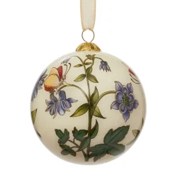 The Met Cloisters Garden Hand-Painted Glass Ornament Set