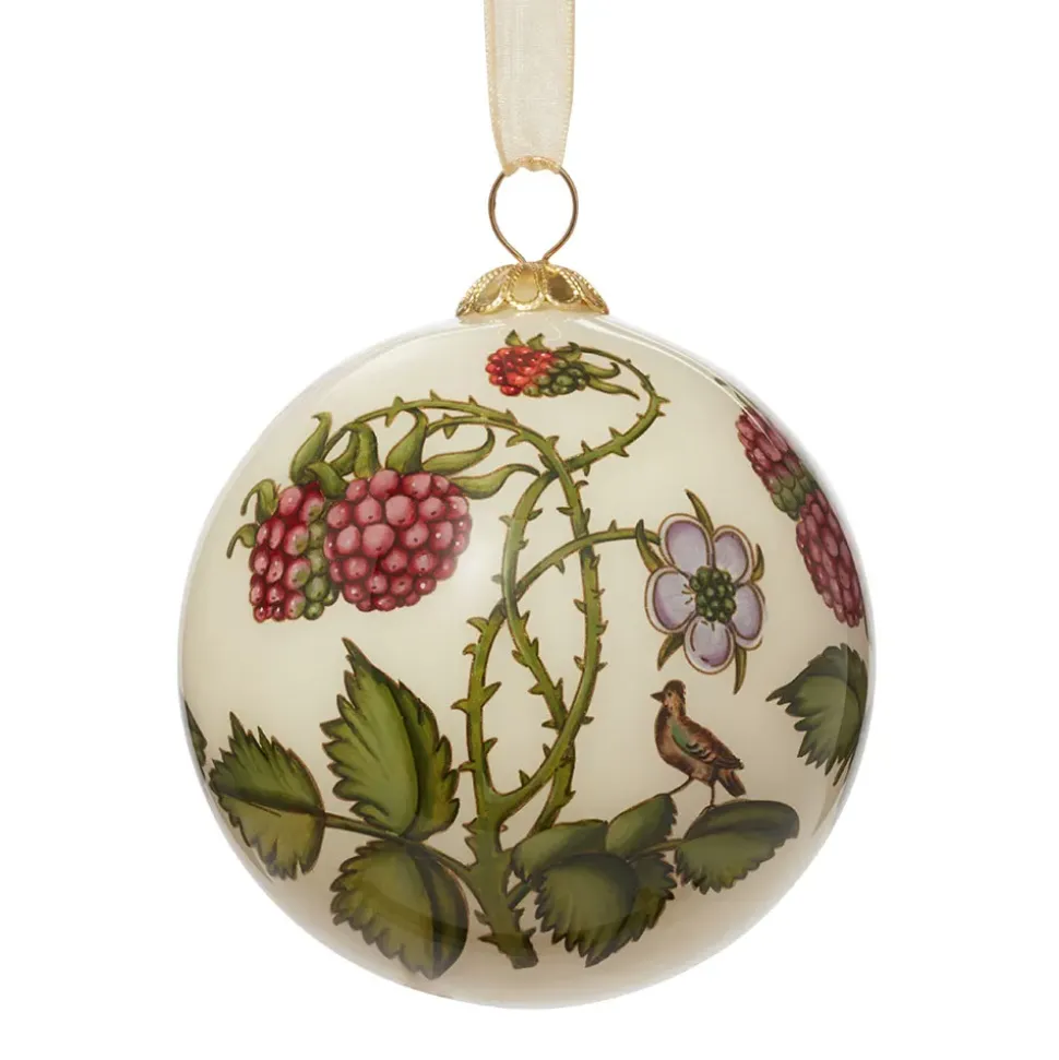 The Met Cloisters Garden Hand-Painted Glass Ornament Set