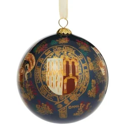 The Met Cloisters Tapestry Painted Glass Ornament