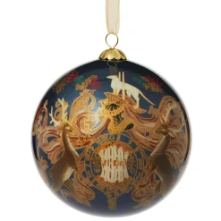 The Met Cloisters Tapestry Painted Glass Ornament