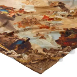 Tiepolo Allegory Of The Planets And Continents Oversize Unisex Oblong Silk Scarf