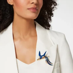 Tropical Bird Brooch