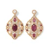 Turkish Amethyst Statement Earrings