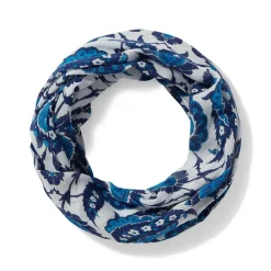 Turkish Saz Leaf Infinity Scarf