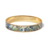 Van Gogh Irises Enamel Bangle