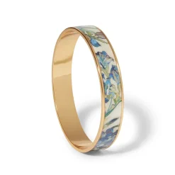 Van Gogh Irises Enamel Bangle