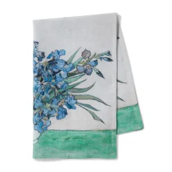 Van Gogh Irises Tea Towel