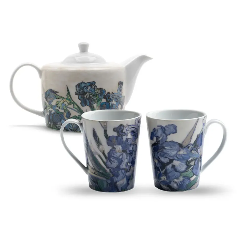 Van Gogh Irises Teapot And Mug Set