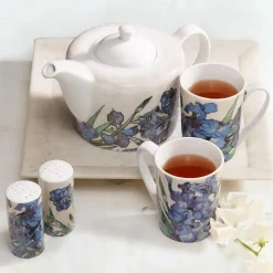 Van Gogh Irises Teapot And Mug Set