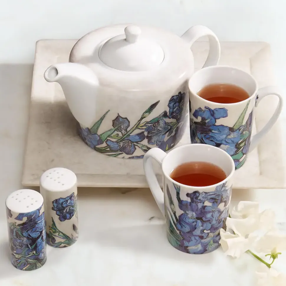 Van Gogh Irises Teapot And Mug Set