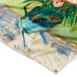 Van Gogh Oleanders Oversize Square Silk Scarf