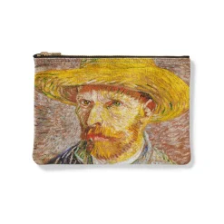 Van Gogh Self-Portrait Zip Pouch