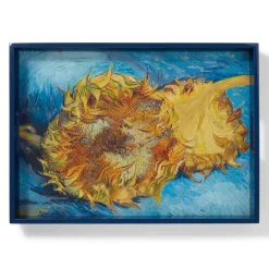 Van Gogh Sunflowers Lacquer Tray