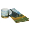 Van Gogh Wheat Field With Cypresses Mug And Tea Towel Set