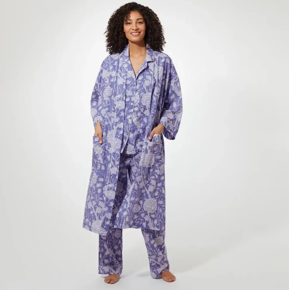 William Morris Wild Tulip Cotton Robe