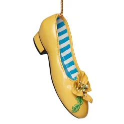 Yellow Flower Shoe Ornament