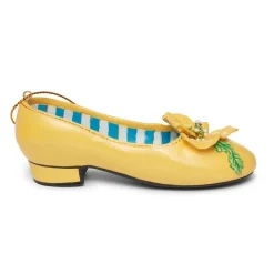 Yellow Flower Shoe Ornament